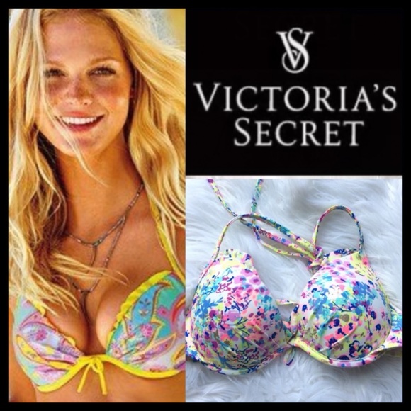 Victoria's Secret Other - VS ‘The Fabulous’ Floral Print Push-Up Top